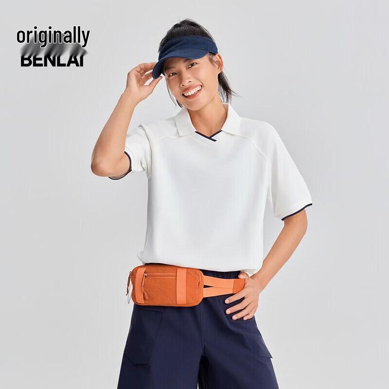 BENLAI Women's Cooling Polo Neck Short Sleeve T-Shirt