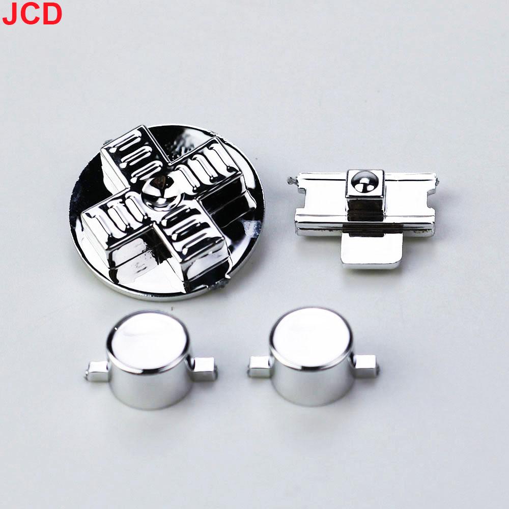 

JCD 1Set Electroplating Replacement Power ON OFF Key Keypads D-Pad A B Buttons For Gameboy GB DMG Accessory серебряный