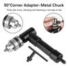 Plastic/Metal Drill Adapter Extender For Electric Drill Bits 90° Right Angle Brad-Point Drill Bits Adapter Chucks Clamping Tools