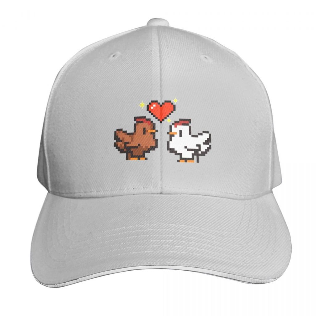 Stardew Valley Pixel Cow Game Cap Fashion Casual Baseball Caps Adjustable Hat Hip Hop Summer Unisex Baseball Hats