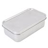 Lunch Box 304 Stainless Steel Portable Lunch Container with Strap for Office School Picnic