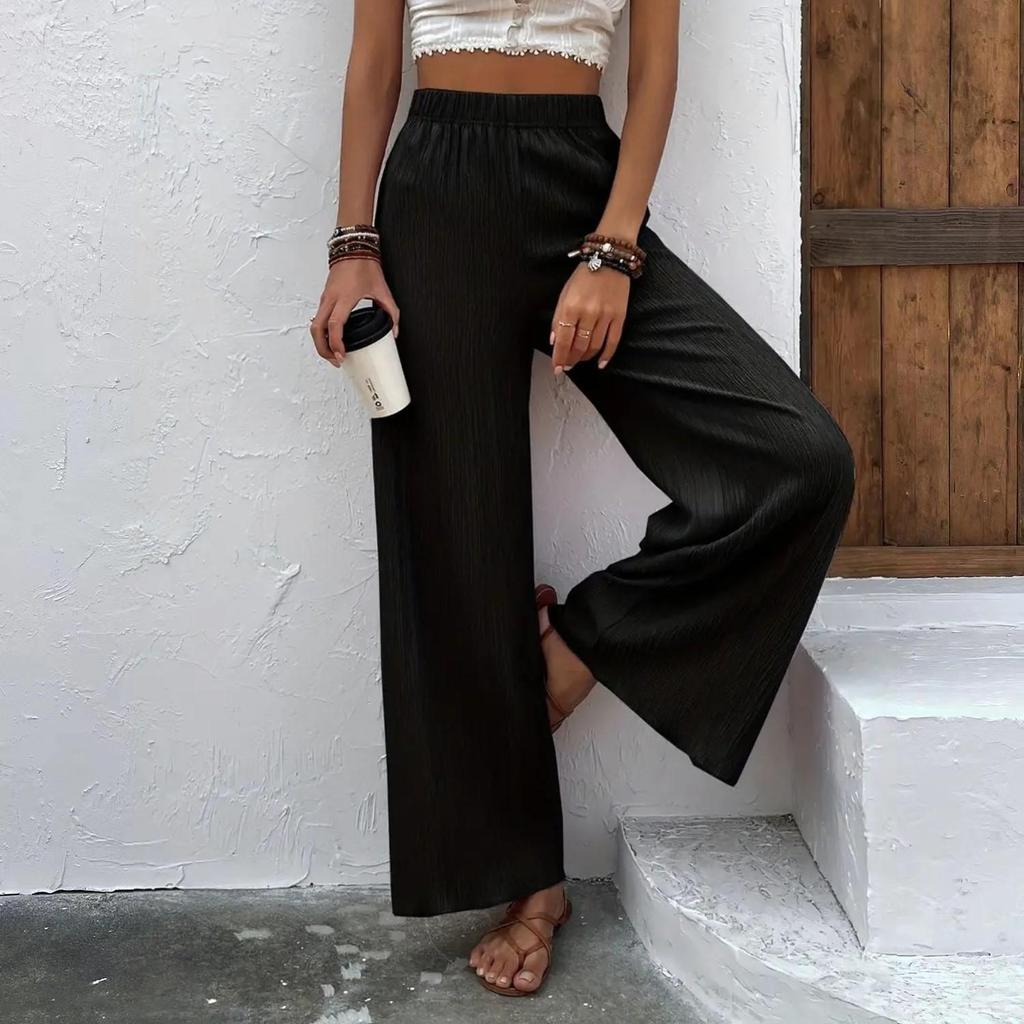 Women's Casual Pants Loose Wide Leg Pants Straight Leg Pants