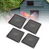 PC Fan Dust Filter Magnetic Frame Fine Mesh PVC Computer Fan Filter Grills for PC Case Fan Chicken Coop Vent 5.51x5.51in 4pcs