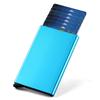 Rfid ID Credit Card Holder Case Smart Minimalist Aluminium Metal Wallet Thin Pop-up Cardholder Wallets for Men Creditcard Case