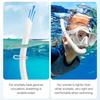 Soft Silicone Diving Snorkel Portable Foldable Easy-Breath Wet Scuba With Storage Case for Freediving Spearfishing Swimming