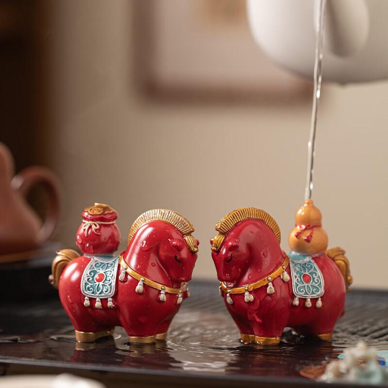 JINGRUIXIANG Color-Changing Zodiac Horse Tea Pet