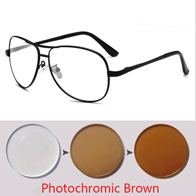 Classic Pilot Sun Glasses High Performance Man Woman Aviation Prescription Sunglasses 0 -0.5 -1.0 -2.0 -3.0 To -5.0