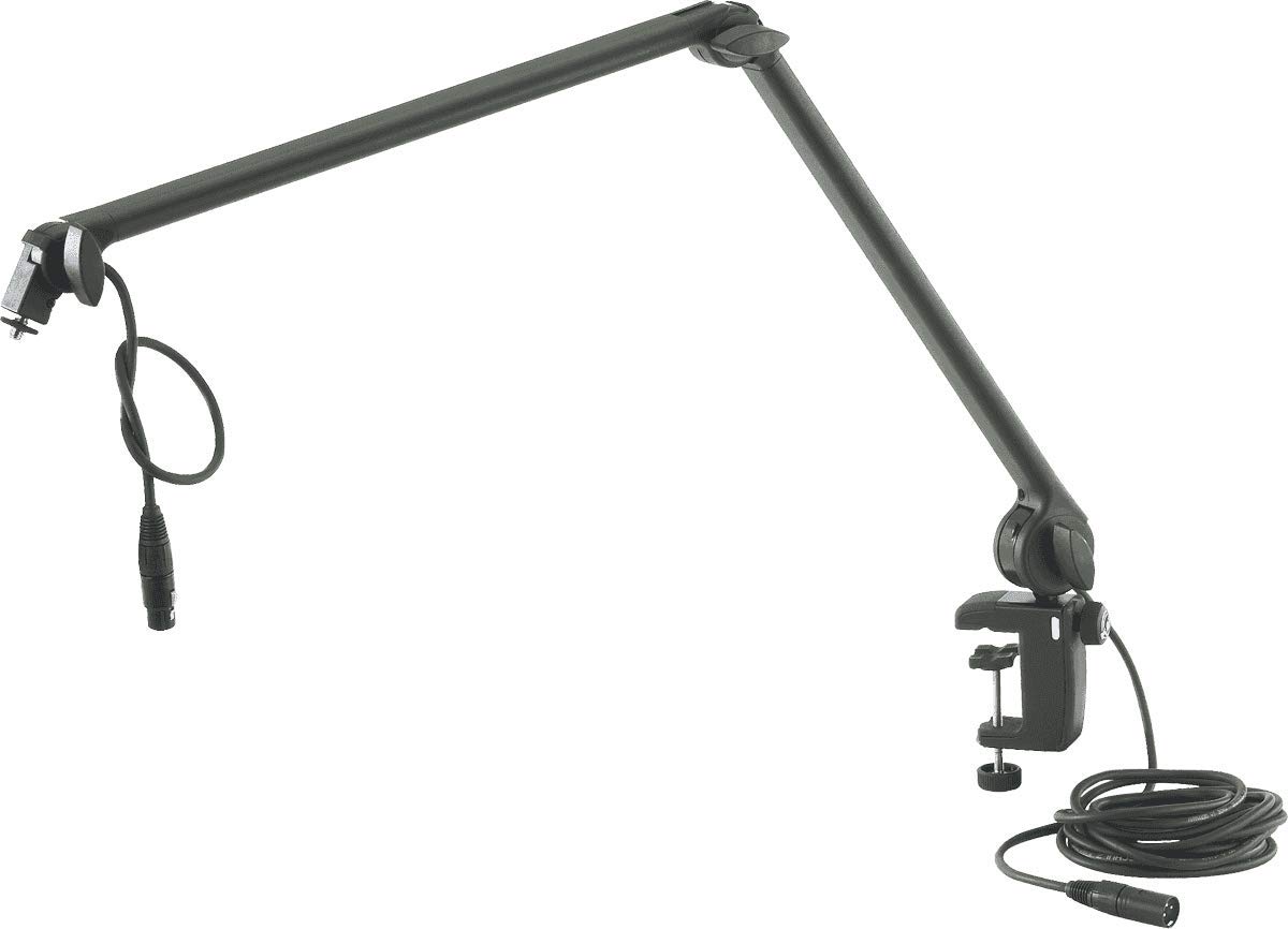 

K&M desk arm type microphone stand [23860] Color: Black