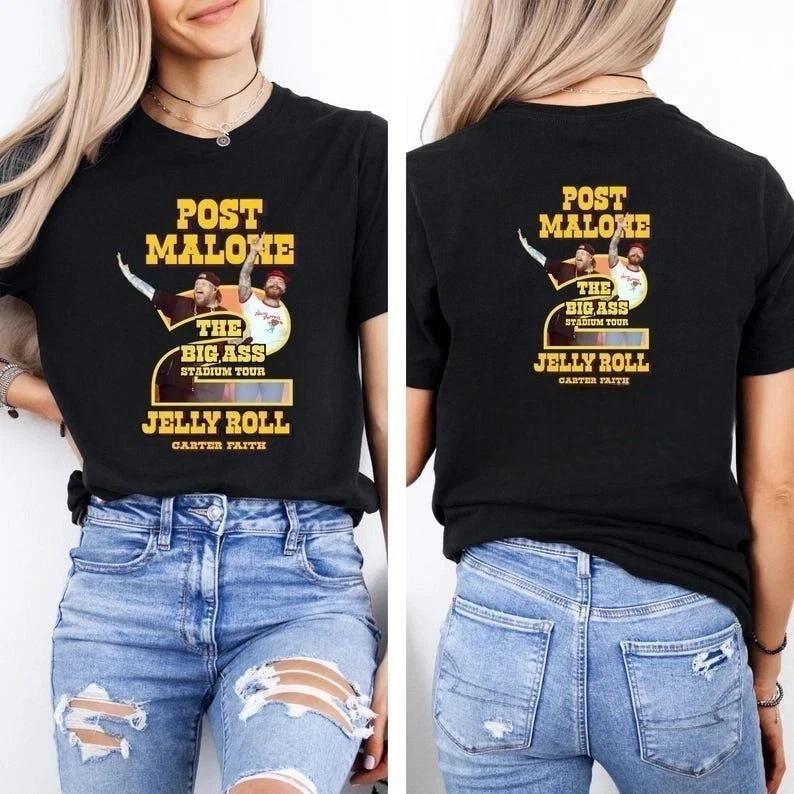 Big Stadium Tour 2026 Country Rap Music Fan Graphic T-Shirt Unisex XL