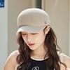 Japanese British Style Spring Summer Beret Hat For Women Luxury Brand Designer Straw Hat Breathable Sun Hat Visors Travel Caps