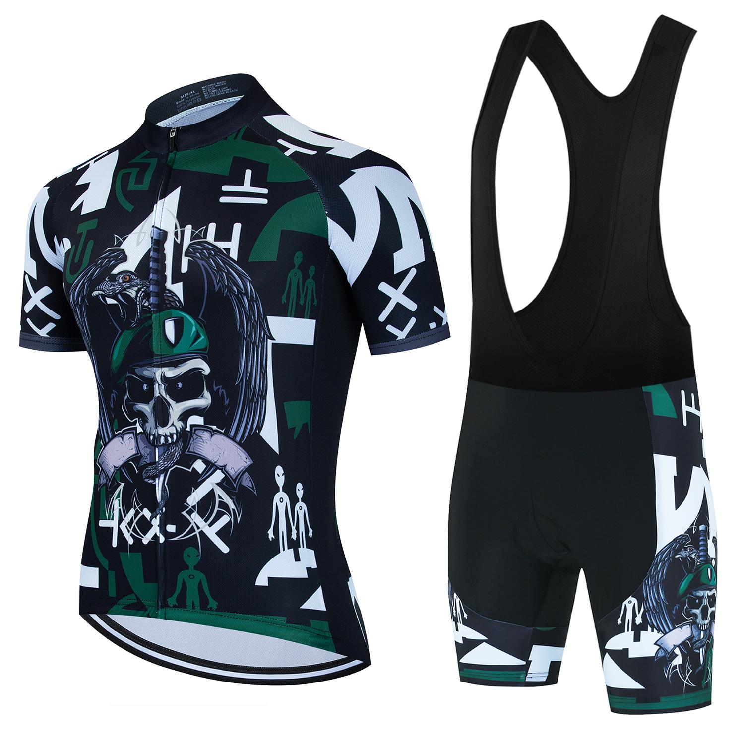 

Summer Cycling Jersey 2023 Set Riding Culotte Bicycle Clothing Bike Uniform New Cycling Clothes MTB Maillot Ropa Ciclismo L