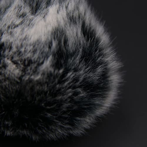 1-Piece Microphone Windscreen, Furry Microphone Cover, Microphone Accessory, Microphone Windscreen for Digital Video Recording Microphones, Outdoor Wi