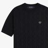 Fred Perry [Sharp] Open Knit T-Shirt (102) Afpm2417622-102