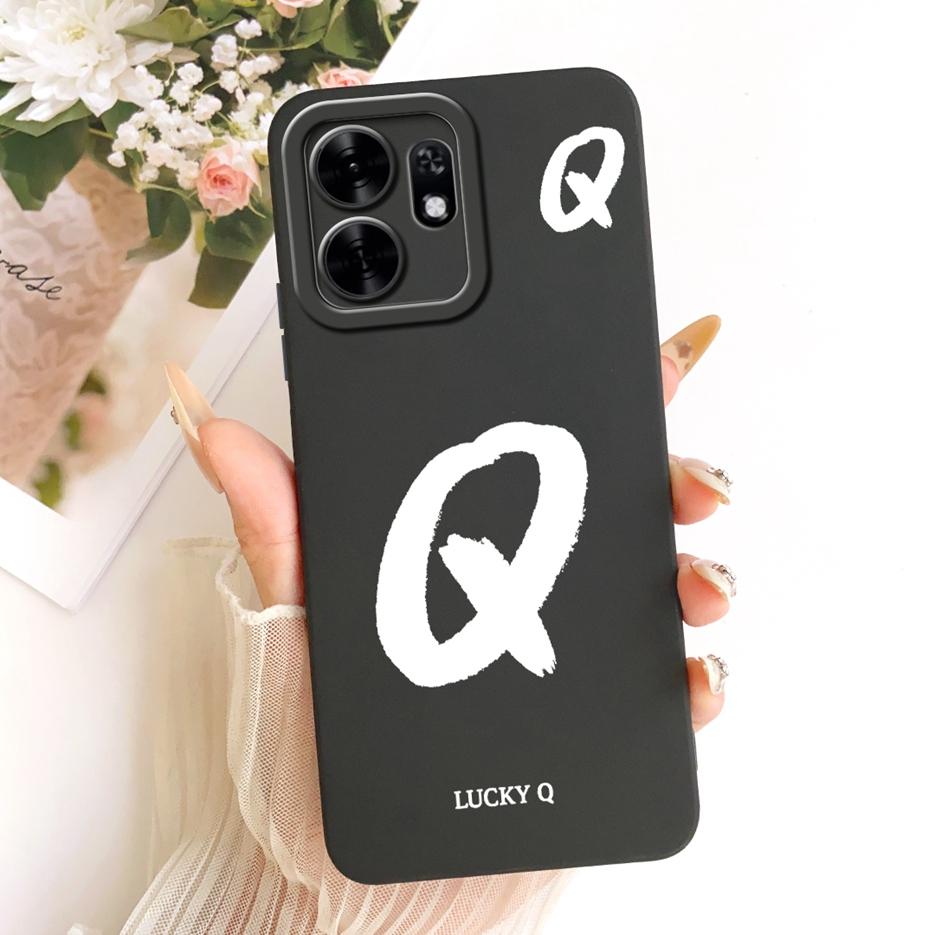 For Honor Play 60A Case Honor X6d LNA-NX1 Cute Lucky Letters Cover Soft TPU Phone Case For Honor X6d X 6d HonorX6d 5G Funda Bags