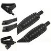 Vintage Irregular Wide Waist Belt With Alloy Buckle For Denim Pants Fashion Accessories