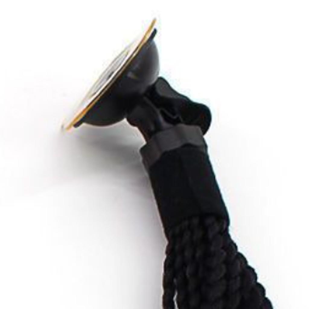 Motorcycle Braids with Suction Cup Fashion Colorful Motorcycle Pigtails for Helmet Decoration 23.6in