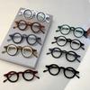 Vintage Luxury Brand Designer Round Optical Glasses Small Frame Women for Men Steampunk Computer Popular Myopia Glasses Frames