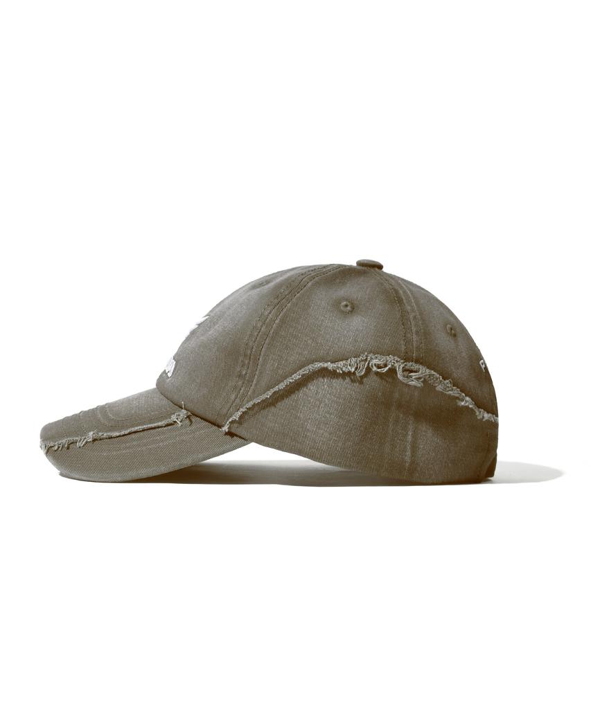 PHYPS MOTORCYCLE Vintage Cutoff Cap_Khaki