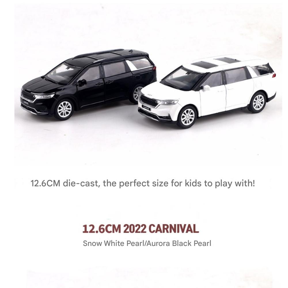 Kia 2022 Carnival Serie di Mini Auto in Metallo pressofuso (Opzione 2 Colori), 1 pezzo