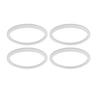 Distiller Seal Replacement Parts, WearResistant Silicone Water Distiller Seal, and Hygienic, High Temperature Resistant, 4Pcs for (4L)
