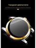 Aili Feida Men's Quartz Watch: Transparent Back, Luminous Dial, Popular On Douyin.