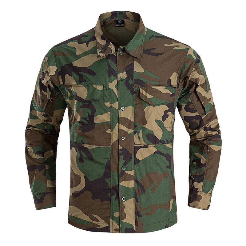 

Men s Tactical Camouflage Long-Sleeve Shirt XS-XXXL