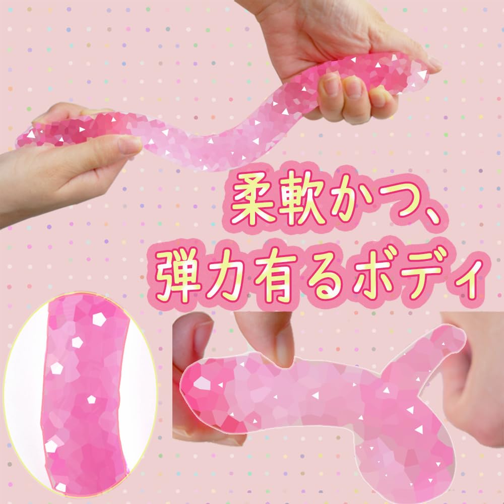 Dildo for clear 2 adult toy for storage bag warranty beginners, double-headed dildo, U-shaped, flexible, body, sizes, 22mm, 32mm, thin, 2-point