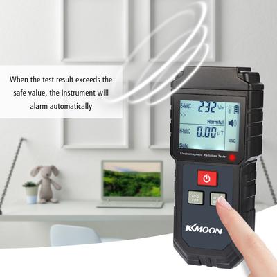 Nuclear Radiation Detector EMF Meter LCD Electromagnetic Detector Electric Field Magnetic Field Dosimeter Detector