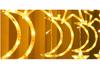 Solar-Powered LED Star String Lights for Outdoor Christmas Decorations