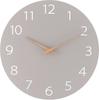 Fuji Boeki Stille Veggklokke Skandinavisk Interiør Diameter 28cm mokumo Bredde 28 x Dybde x Høyde 28cm Grå 42116 3.5