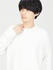 Lee Official Mini Logo Embroidered Crew Neck Size Sweatshirt, Men's, White, S, LT3047-118