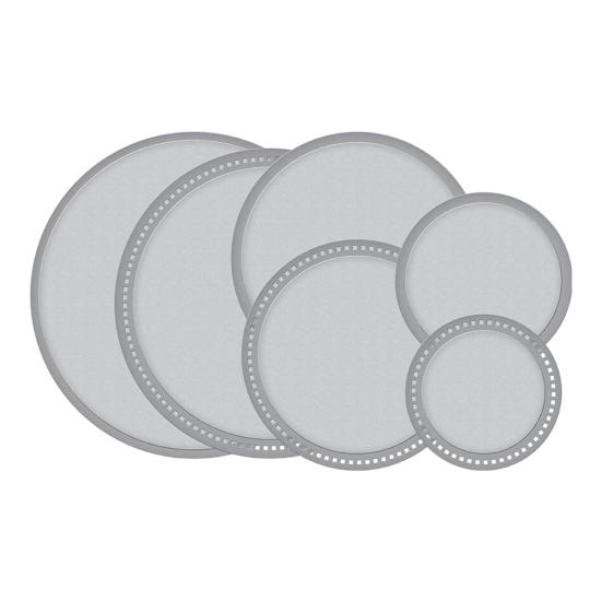 Runde Kreis Metall Stanzformen DIY Scrapbook Papier Karten Handwerk Schablone Form