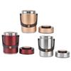 2000 ml 304 Edelstahl Vakuumisolierung Lunchbox Tragbares 3-lagiges vakuumisoliertes Fass
