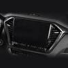 For ISUZU D-MAX DMAX 2021 - 2023 LHD Dashboard Central Control Trim Cover Navigation ABS Carbon Fiber Stickers Car Styling