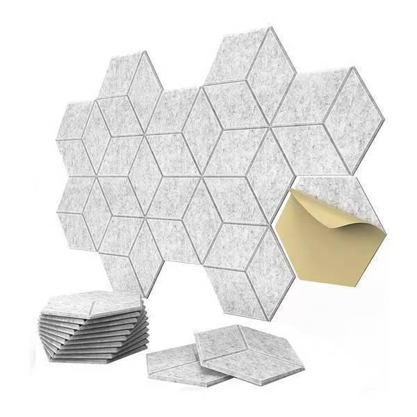 Polyester Fiber Soundproofing Felt Panel - Noise Reduction Decorative Board for Kindergarten Walls