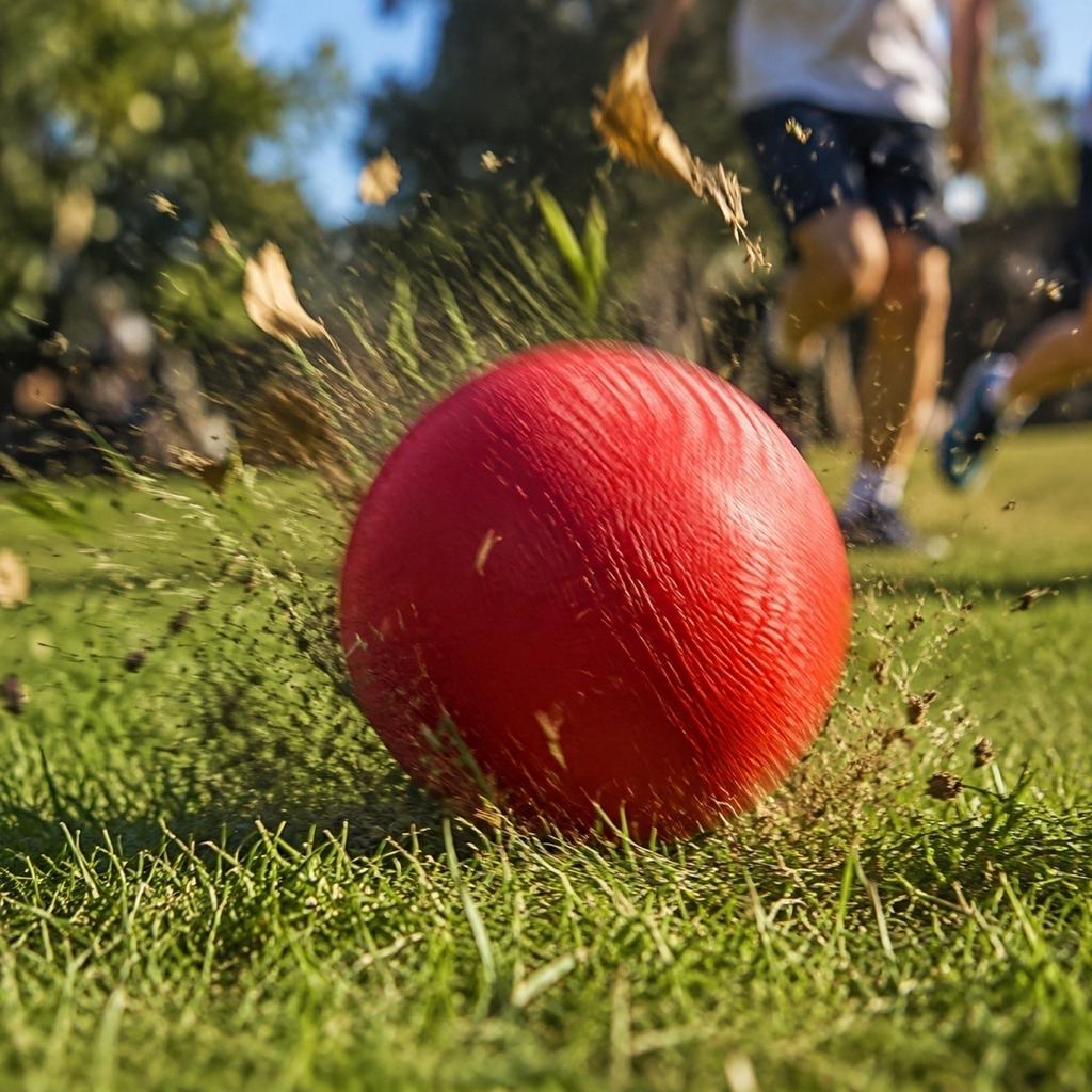 Grass Dodgeball Ball for - Outdoor Ball for Sports and Play