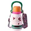 316 Stainless Steel Kids Thermos Cup with Double Capacity and Portable Handle