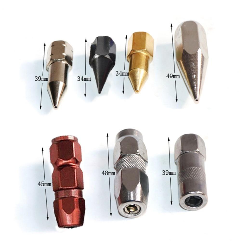 7pcs Grease Flat Nozzle  Nozzle Heavy Duty Grease Explosion-proof Nozzle
