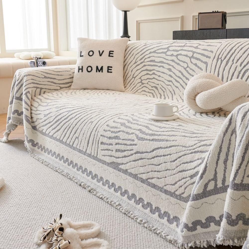 Outdoor Camping Picnic Blanket Leisure Towel Travel Rug Sofa Mat 2024 Nordic Double-sided Availability Soft Sofa Towel Blankets