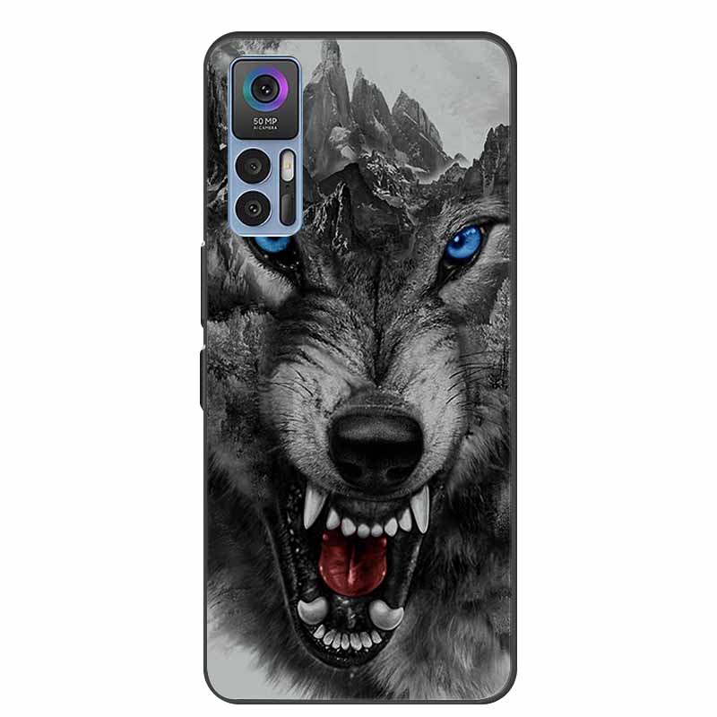 For TCL 30 Plus Case Luxury Soft Silicone Back Cover Phone Case for TCL 30 SE Coque TCL 30 5G for TCL 30+ Protector T676J Fundas
