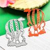 Metal Die Cuts Hot Air Balloon Embossing Stencil Cutting Dies for Card Making Scrapbooking Paper Craft DIY Template Mold
