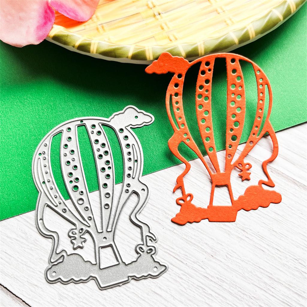 Metal Die Cuts Hot Air Balloon Embossing Stencil Cutting Dies for Card Making Scrapbooking Paper Craft DIY Template Mold