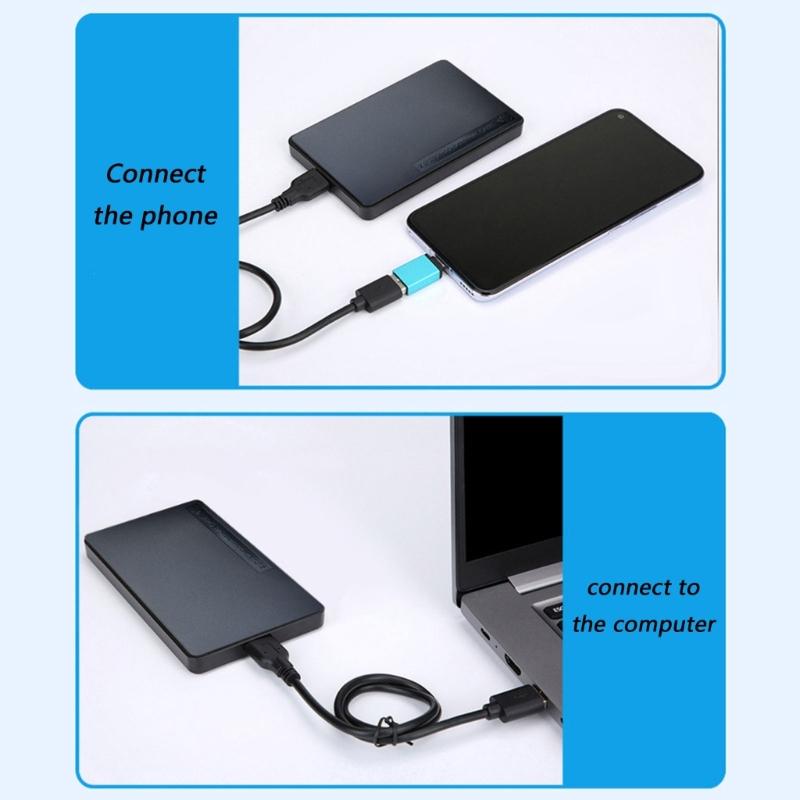 Hard Disk Box USB3.0 Hard Disk Case 2.5inch External Enclosure Box External Case for PC Laptop Accessories