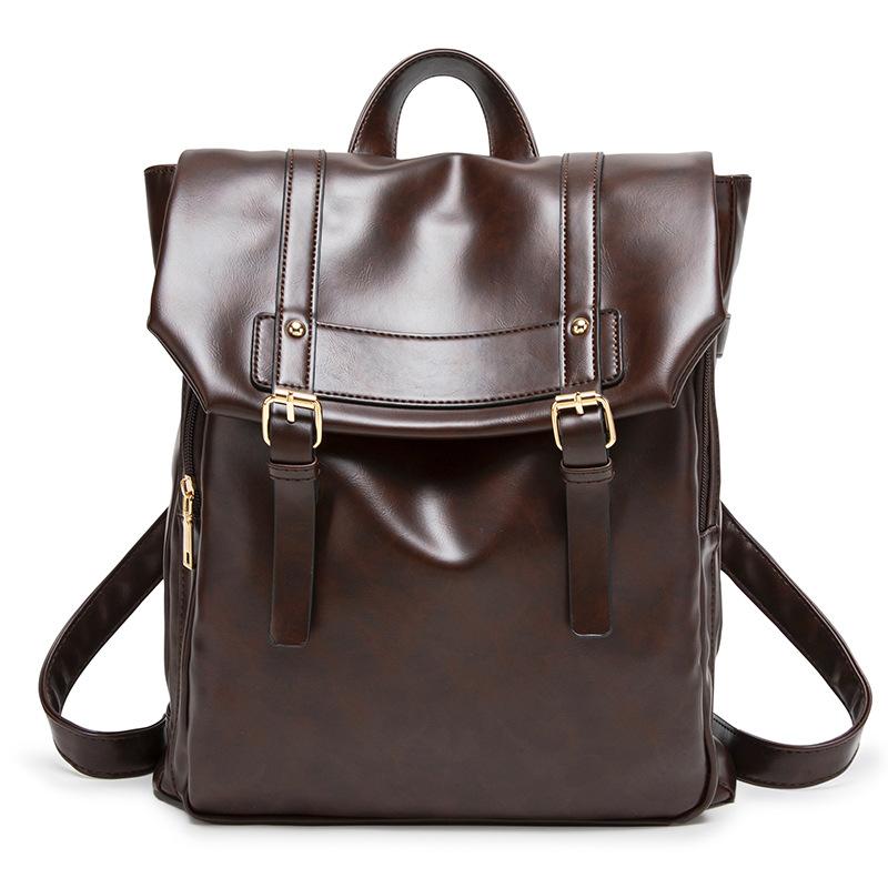 Korean Version Of Large-Capacity British Backpack, College Backpack, Retro Student Cambridge Schoolbag, New Versatile Bag