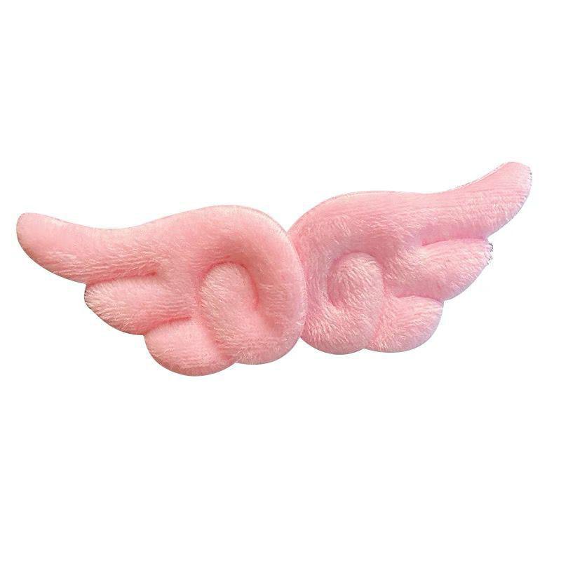 New Cute Angel Wing Plush Hairpin Children Girl Hair Clip Accessories Barrettes Hairgrip Headdress Headwear Hairclip Ornaments