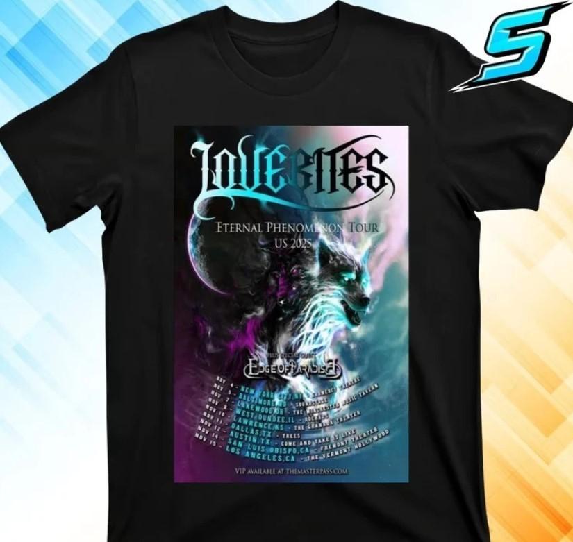 Lovebites Eternal Phenomenon Tour US 2026 T-shirt S-5XL M