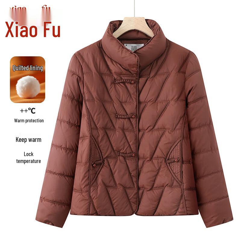 

Xiaofu Mid-Aged Women s Winter Padded Jacket 3XL