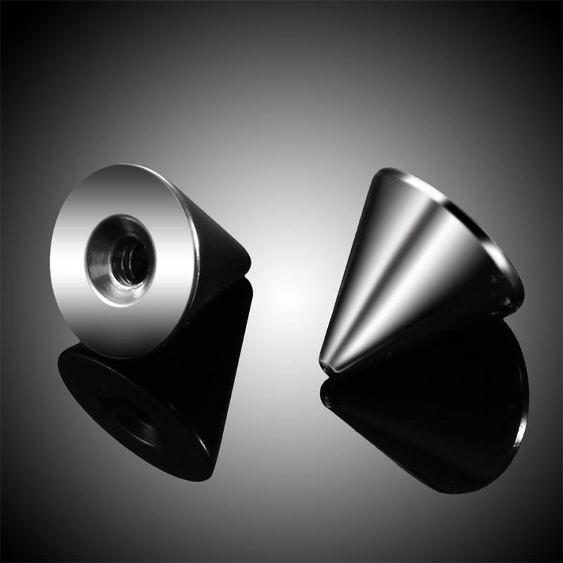 316L Stainless Steel 14G/16G/18G Round Cone Piercing Jewelry Accessories