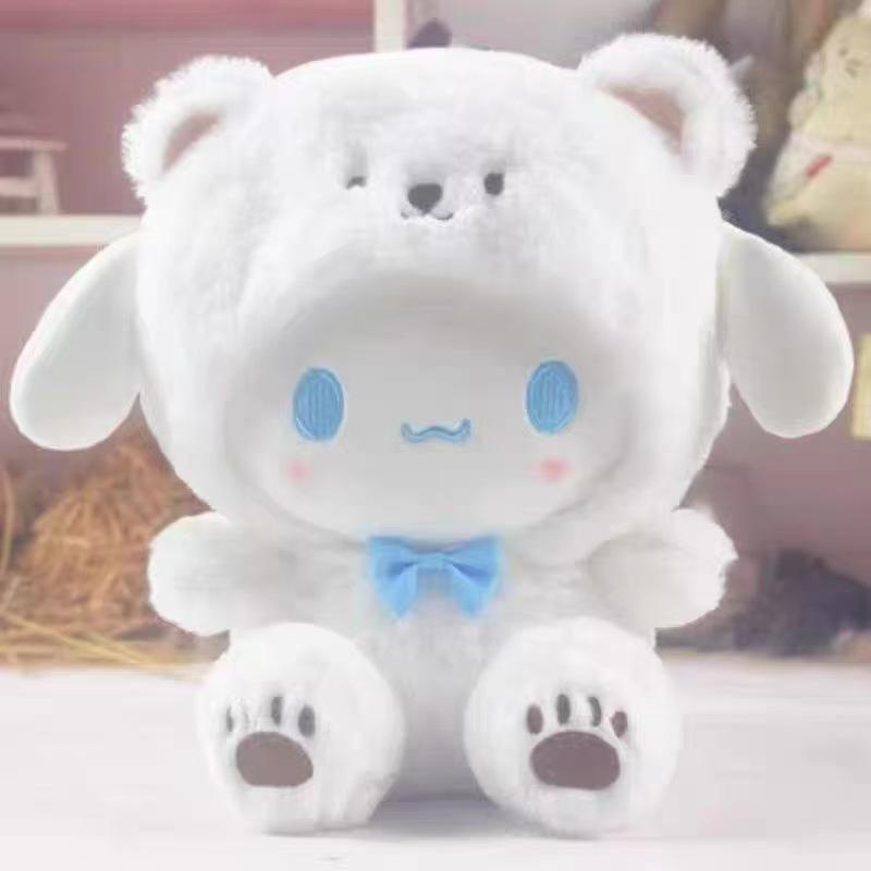 Sanrio Cinnamoroll & Kuromi Plush Dolls - Cute Kitty Toys for Kids