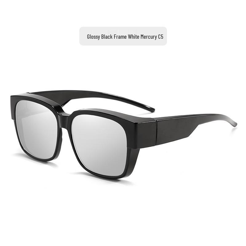 High-End Polarized Sunglasses Set: Men's Night Vision & Women's Anti-Blue Light Glasses